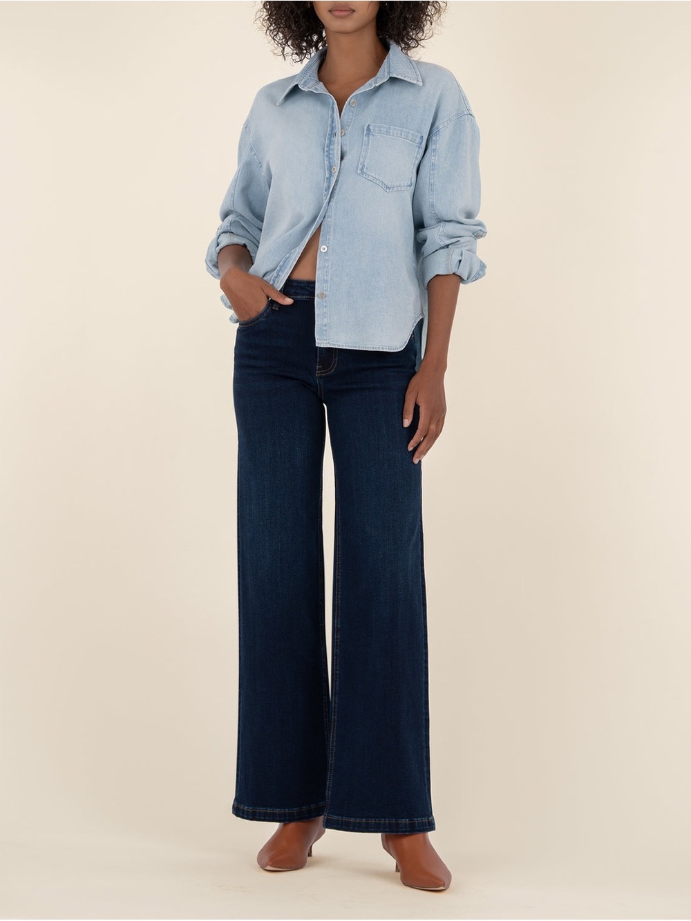 Kut from the Kloth Skinny Jeans in Indigo Wash